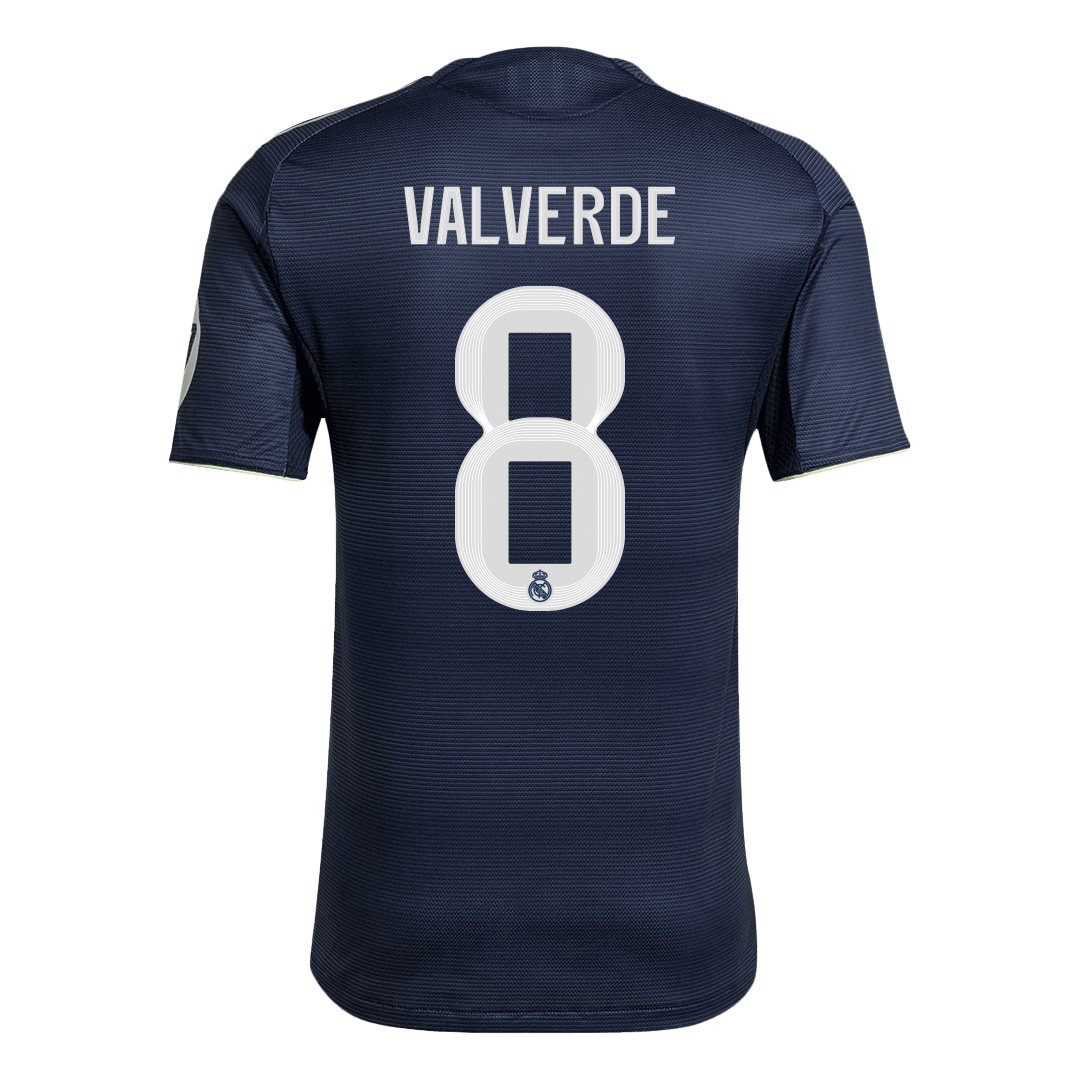 VALVERDE #8 Real Madrid Uit Spelersversie Voetbalshirt 2025/26 - Slim Fit - foto 11