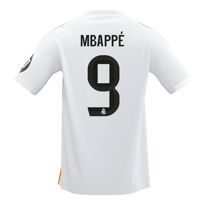 MBAPPé #9 Heren Real Madrid Thuis Voetbalshirt 2025/26 [PREMIUM] - achterkant