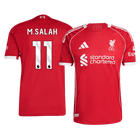 M.SALAH #11 Liverpool Spelersversie thuisshirt 2025/26 - slim fit