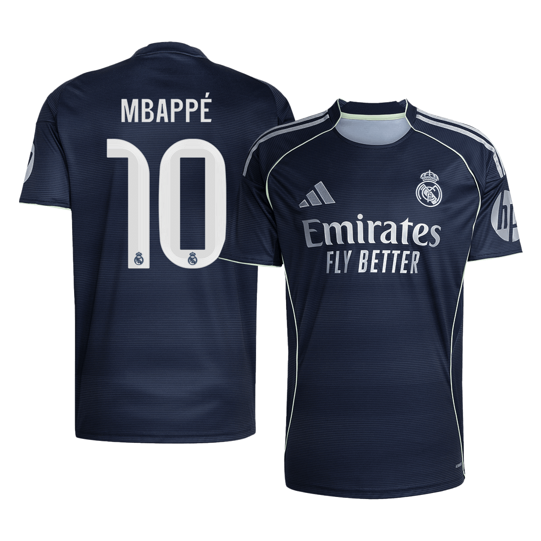 MBAPPé #10 Heren Real Madrid Uit Voetbalshirt 2025/26