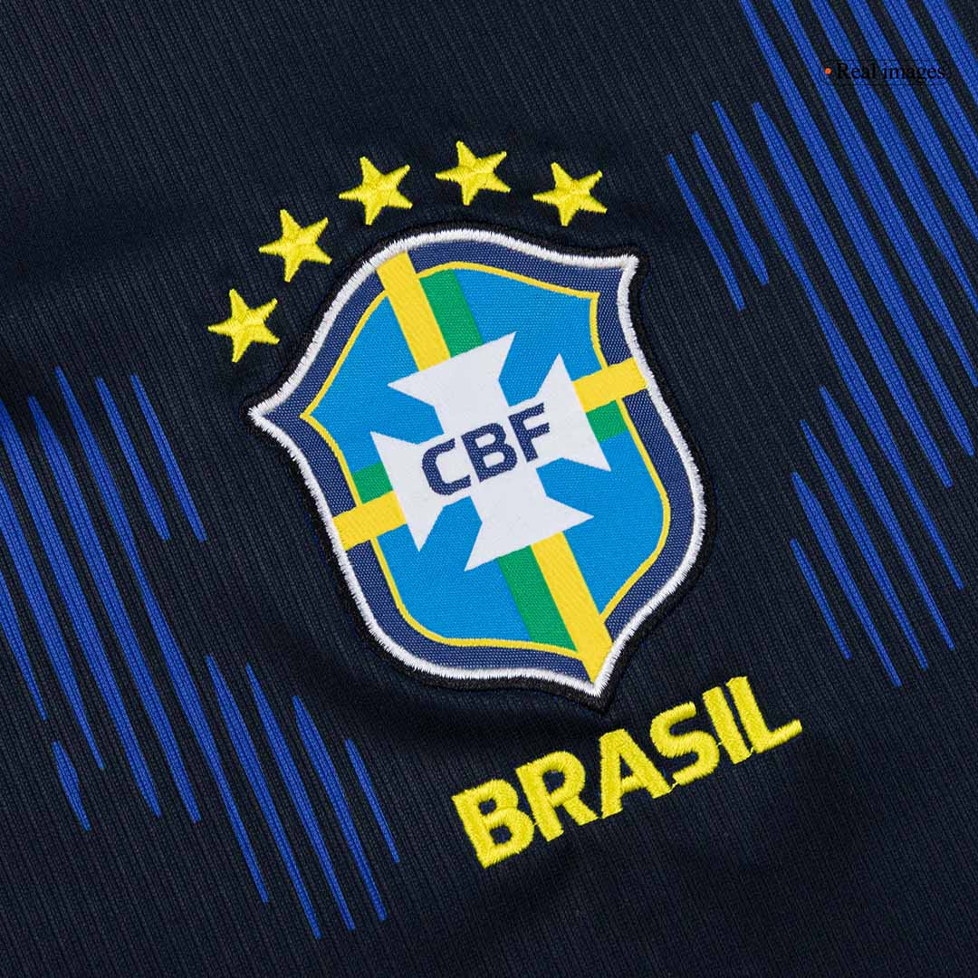 VINI JR. #7 Heren Brazilië Uit Voetbalshirt WK Voetbal 2026 - close-up