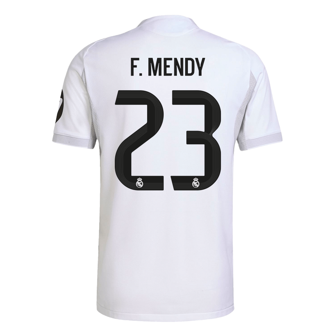 F.MENDY #23 Real Madrid Thuis Spelersversie Voetbalshirt 2025/26 - Slim Fit - foto 11
