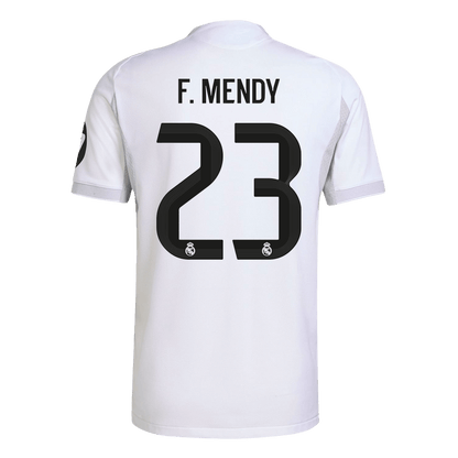 F.MENDY #23 Real Madrid Thuis Spelersversie Voetbalshirt 2025/26 - Slim Fit - foto 11