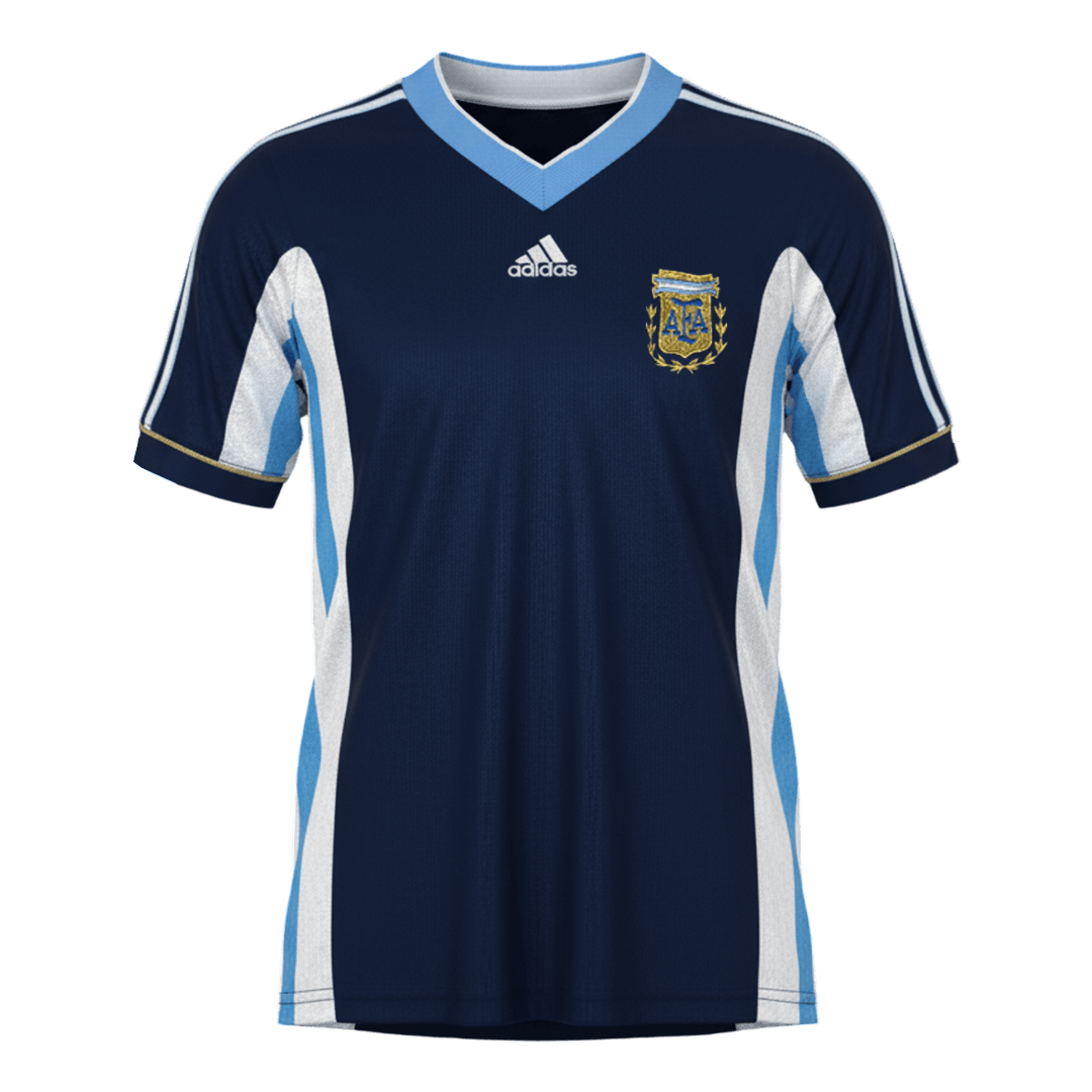 Retro Argentinië Uit Voetbalshirt 1998 2025/26