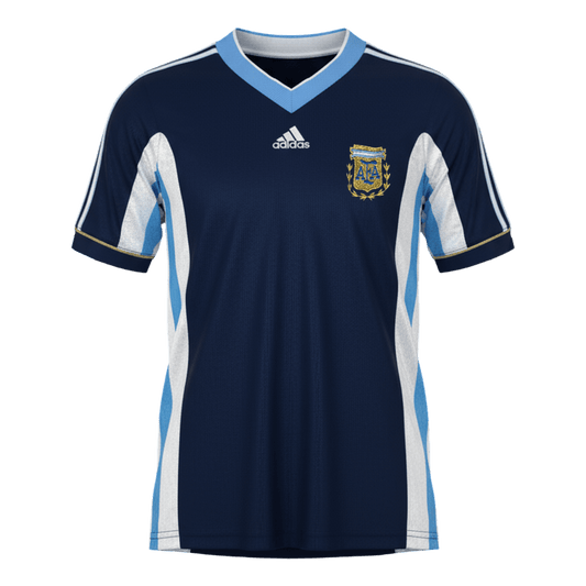 Retro Argentinië Uit Voetbalshirt 1998 2025/26