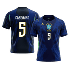 CASEMIRO #5 Maillot de Foot Extérieur Brésil Homme Coupe du Monde 2026