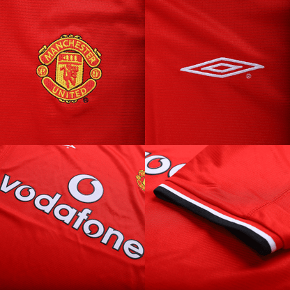 Retro Manchester United thuisshirt 2000/02