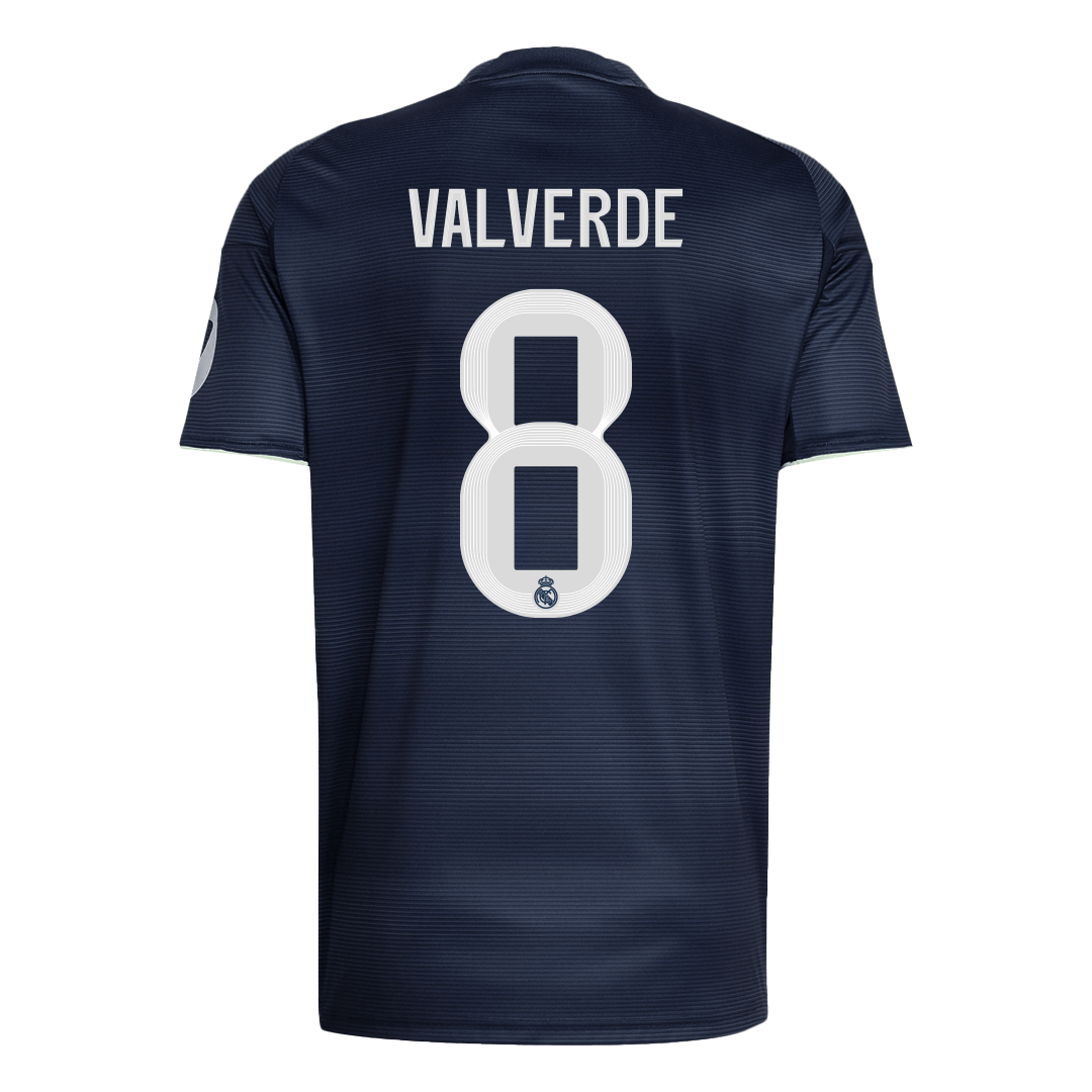 VALVERDE #8 Heren Real Madrid Uit Voetbalshirt 2025/26 - foto 11