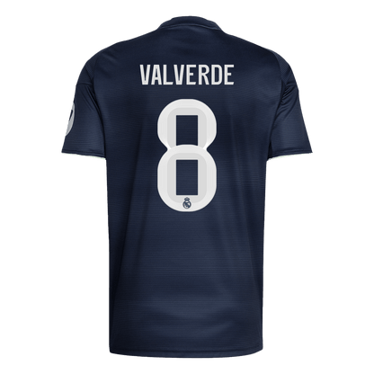 VALVERDE #8 Heren Real Madrid Uit Voetbalshirt 2025/26 - foto 11