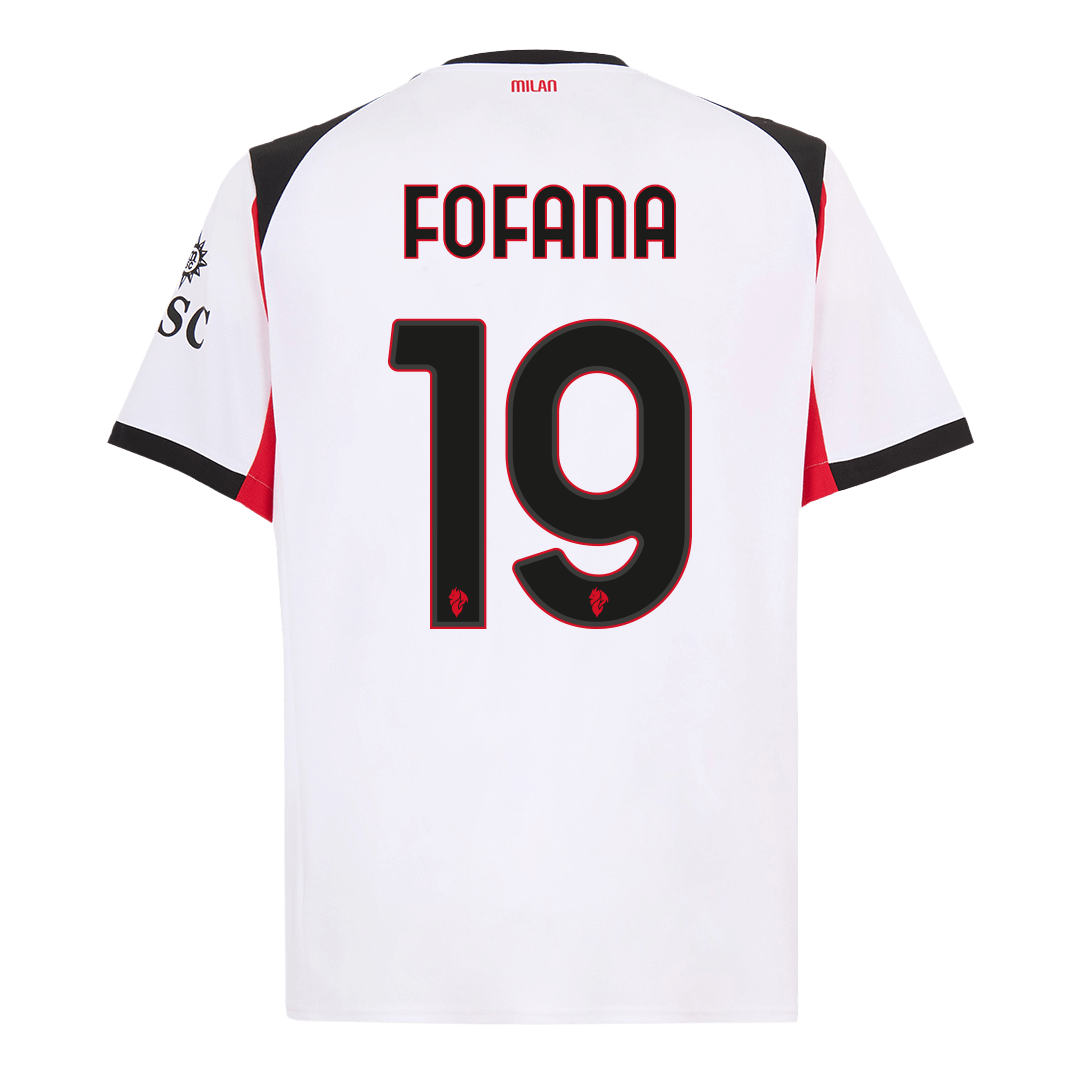 FOFANA #19 Heren AC Milan Uit Voetbalshirt 2025/26 - foto 13
