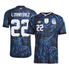 L. MARTÍNEZ #22 Argentinië Spelersversie uitshirt WK Voetbal 2026 - slim fit