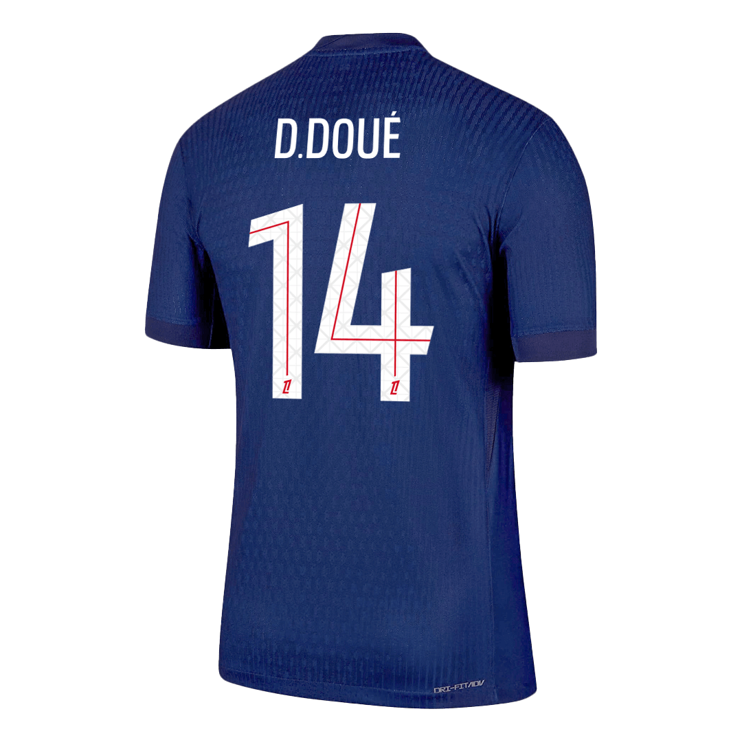 D.DOUé #14 PSG Thuis Spelersversie Voetbalshirt 2025/26 - Slim Fit - foto 9