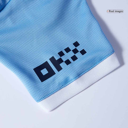 Kinder Manchester City Thuis Tenue 2025/26 - close-up