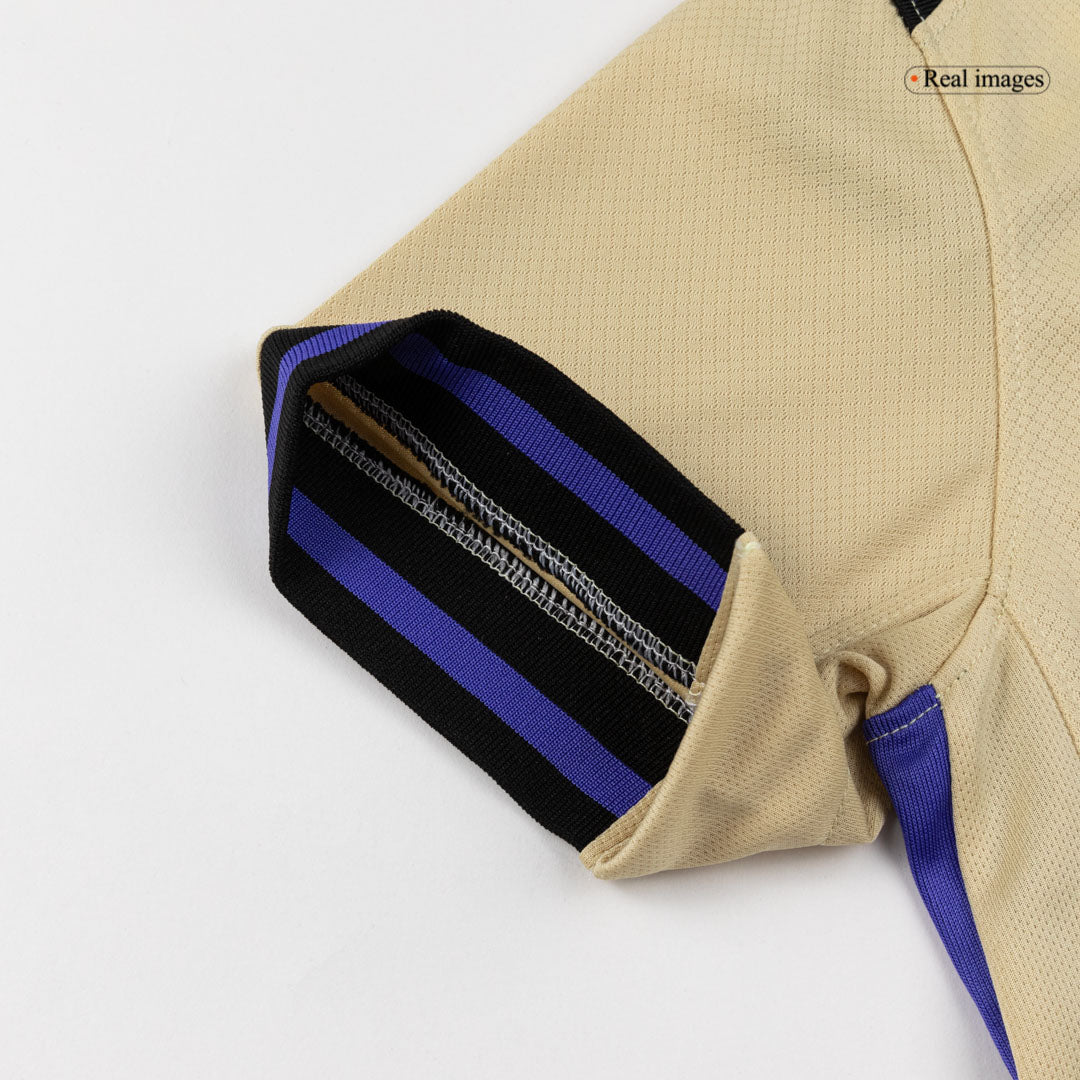 Dames Barcelona Uit Voetbalshirt 2025/26 - close-up