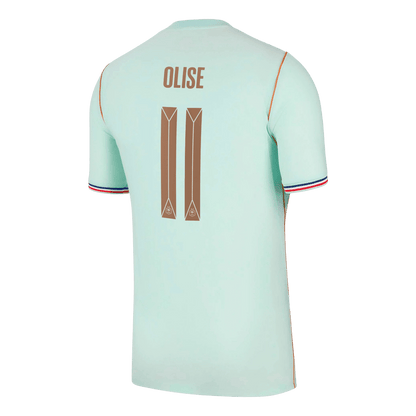 OLISE #11 Heren Frankrijk Uit Voetbalshirt WK Voetbal 2026 - extra