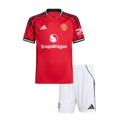 Kinder Manchester United Thuis Tenue 2025/26 football shirt