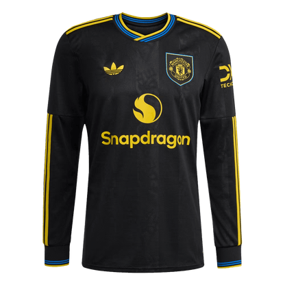 Heren Manchester United Derde Lange Mouwen Voetbalshirt 2025/26