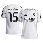 ARDA GÜLER #15 Real Madrid Spelersversie thuisshirt 2025/26 - slim fit [PREMIUM]