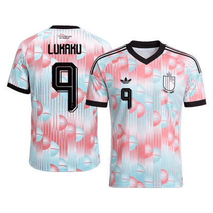 LUKAKU #9 Heren België uitshirt WK Voetbal 2026