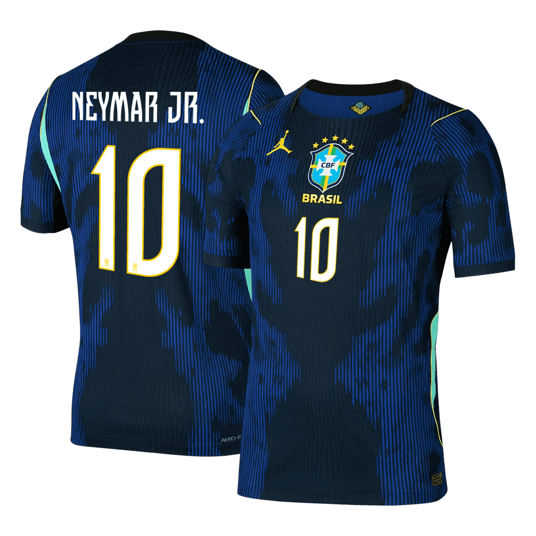 NEYMAR JR. #10 Brazilië Spelersversie uitshirt WK Voetbal 2026 - slim fit