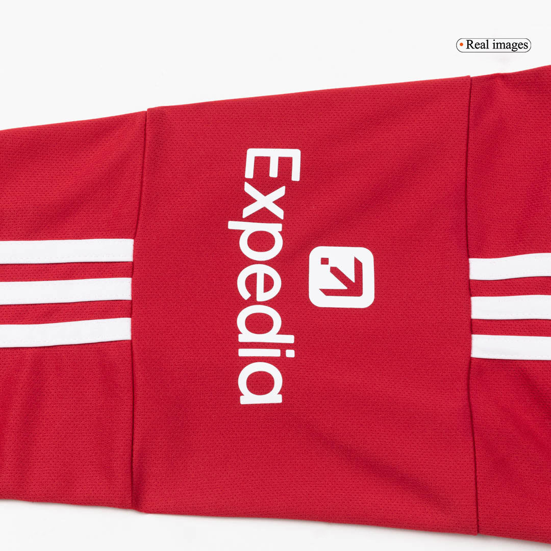 Heren Liverpool Thuis Lange Mouwen Voetbalshirt 2025/26 - model