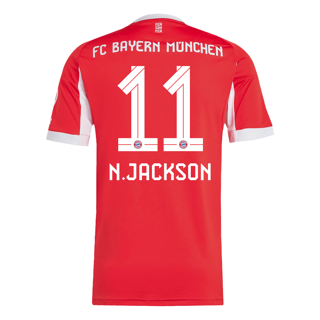 N.JACKSON #11 Heren Bayern Munich Thuis Voetbalshirt 2025/26 [PREMIUM] - foto 10