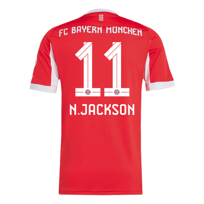 N.JACKSON #11 Heren Bayern Munich Thuis Voetbalshirt 2025/26 [PREMIUM] - foto 10