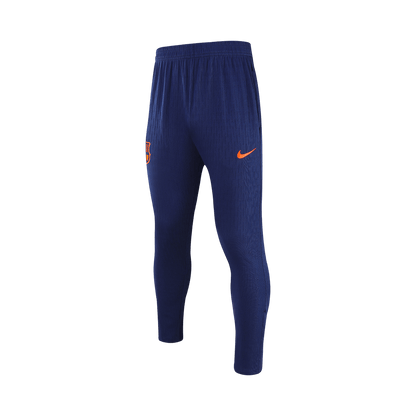 Barcelona Joggingpak met rit Set(top+broek) 2025/26 Black&Orange - detail
