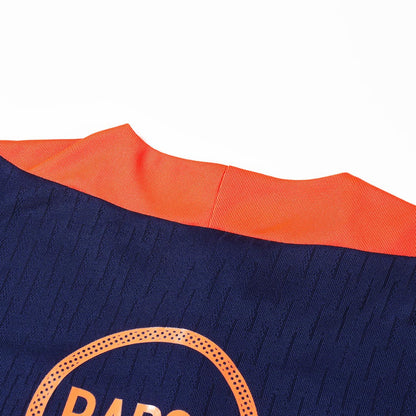 Barcelona Joggingpak met rit Set(top+broek) 2025/26 Black&Orange - extra