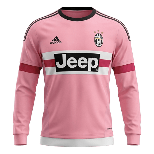 Retro Juventus Uit Lange Mouwen Voetbalshirt 2015/16 2025/26