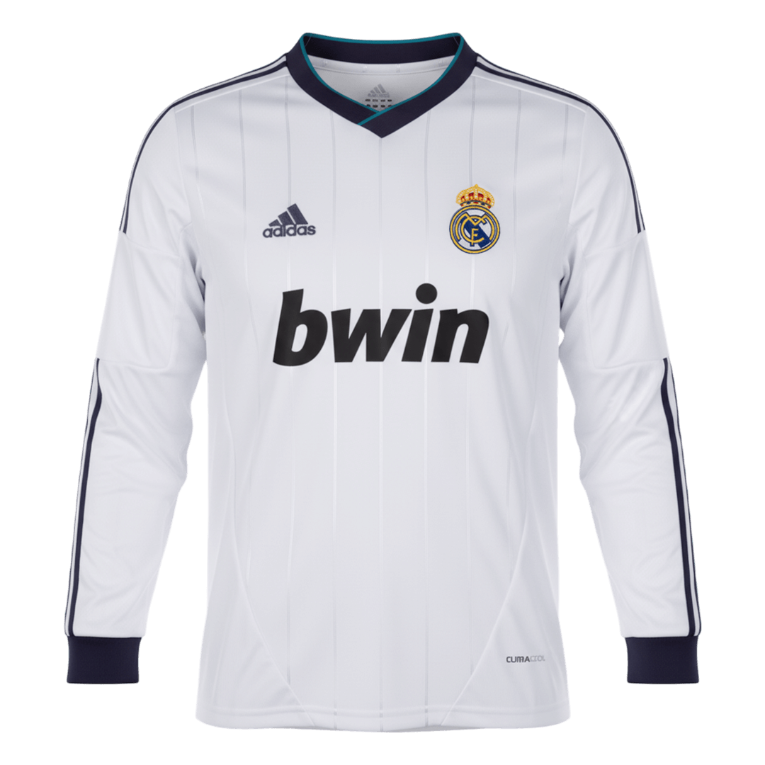 Retro Real Madrid Thuis Lange Mouwen Voetbalshirt 2012/13 2025/26