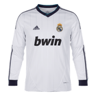 Maillot de football rétro Real Madrid domicile manches longues 2012/13