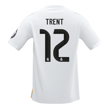 TRENT #12 Heren Real Madrid Thuis Voetbalshirt 2025/26 [PREMIUM] - achterkant