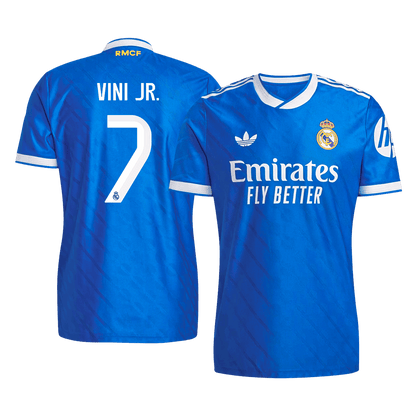 VINI JR. #7 Real Madrid Derde Spelersversie Voetbalshirt 2025/26 - Slim Fit