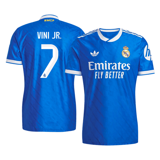 VINI JR. #7 Real Madrid Derde Spelersversie Voetbalshirt 2025/26 - Slim Fit