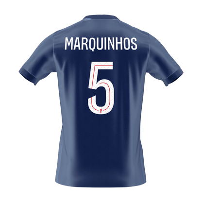MARQUINHOS #5 Heren PSG Thuis Voetbalshirt 2025/26 [PREMIUM] - detail