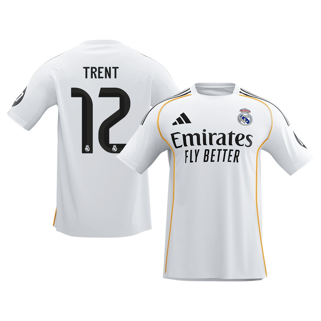 TRENT #12 Heren Real Madrid Thuis Voetbalshirt 2025/26 [PREMIUM]