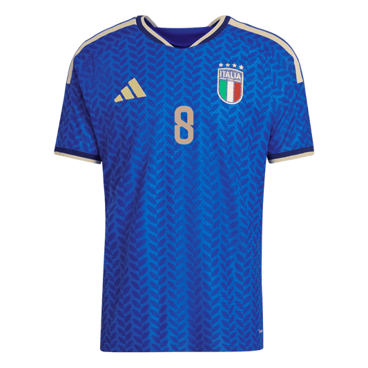 TONALI #8 Italië Thuis Spelersversie Voetbalshirt 2026 - Slim Fit