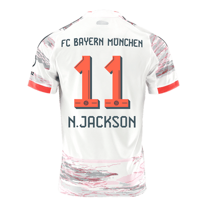 N.JACKSON #11 Heren Bayern Munich Uit Voetbalshirt 2025/26 - foto 13