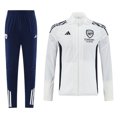 Arsenal Trainingsjack Set(top+broek) 2025/26 White football shirt