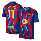 RAPHINHA #11 Heren Barcelona Vierde Uitshirt Voetbalshirt 2025/26