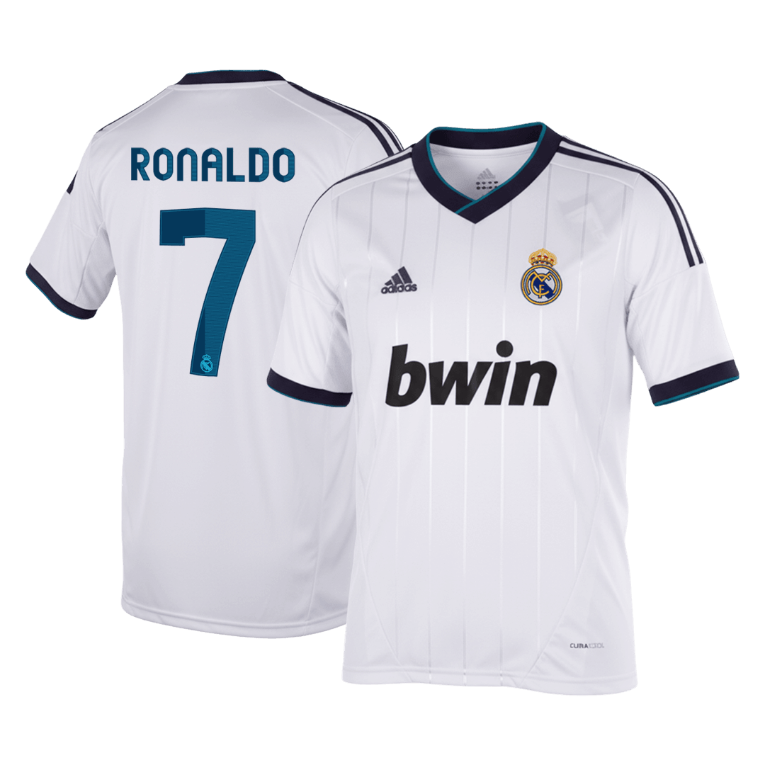 RONALDO #7 Retro Real Madrid thuisshirt 2012/13
