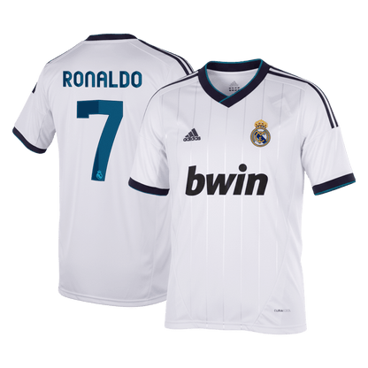 RONALDO #7 Retro Real Madrid thuisshirt 2012/13