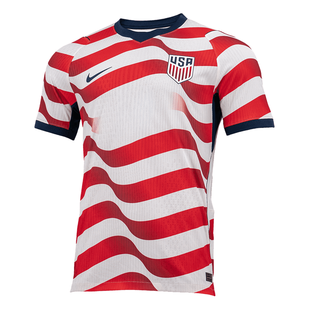 Verenigde Staten Thuis Spelersversie Voetbalshirt WK Voetbal 2026 - Slim Fit - voorkant