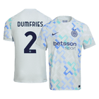 DUMFRIES #2 Inter Milan Spelersversie uitshirt 2025/26 - slim fit
