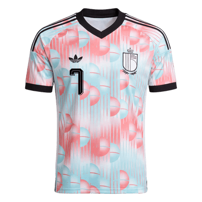DE BRUYNE #7 Heren België uitshirt WK Voetbal 2026