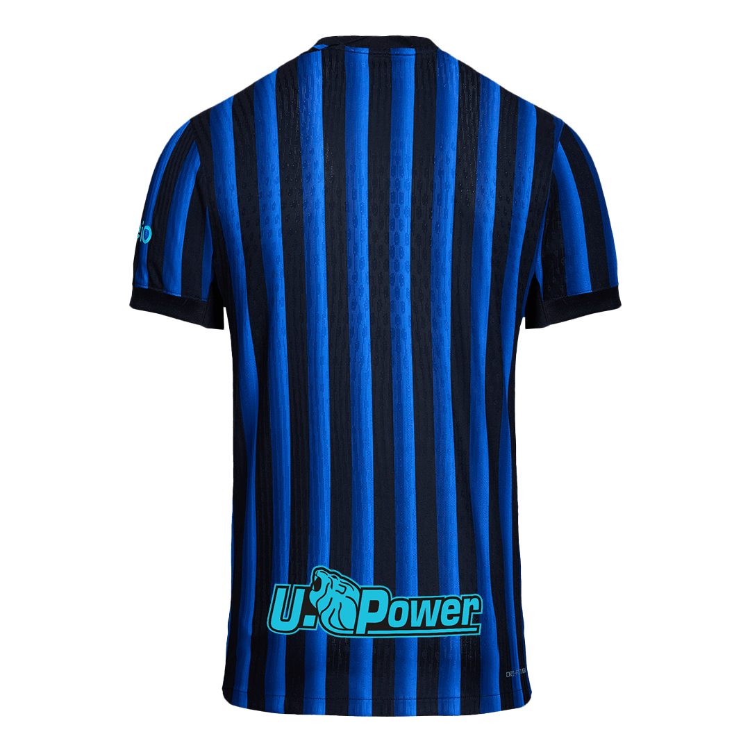 Inter Milan Thuis Spelersversie Voetbalshirt 2025/26 - Slim Fit - detail