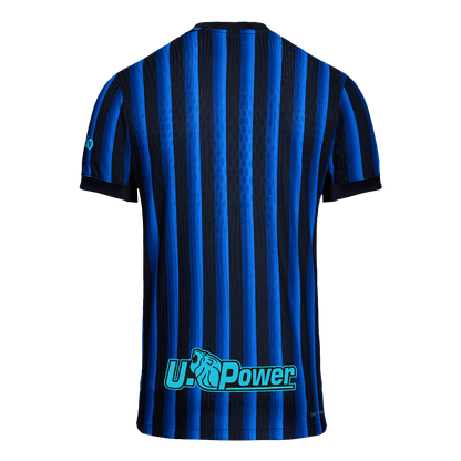 Inter Milan Thuis Spelersversie Voetbalshirt 2025/26 - Slim Fit - detail