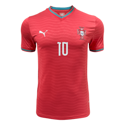 BERNARDO #10 Portugal Thuis Spelersversie Voetbalshirt 2026 - Slim Fit - foto 9