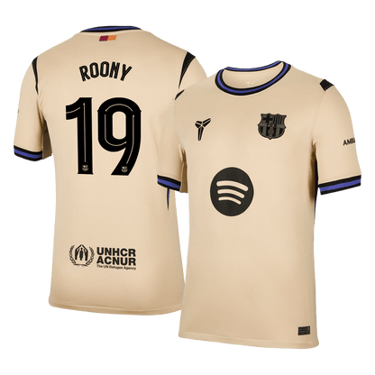ROONY #19 Heren Barcelona Uit Voetbalshirt 2025/26 - UCL